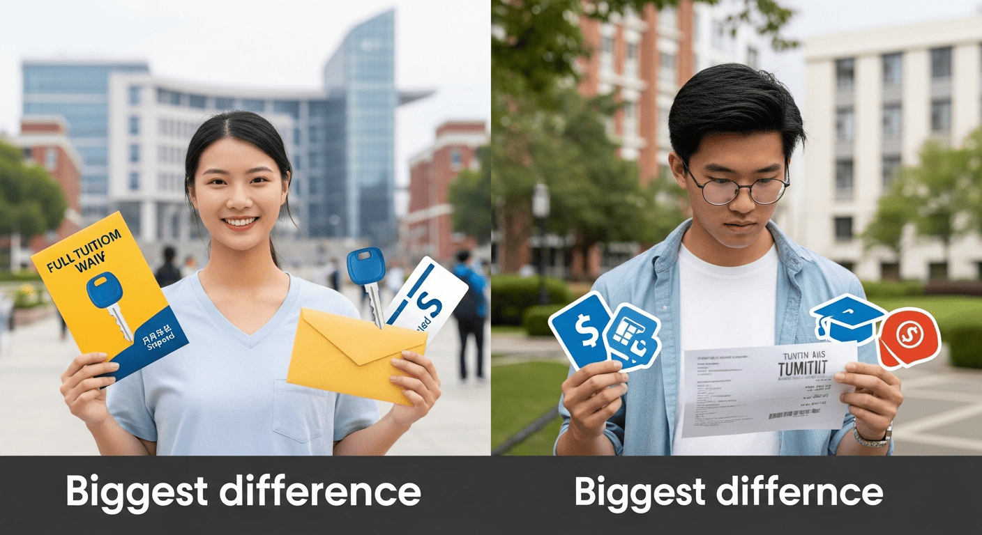 1. Giá Trị Học Bổng: Điểm Khác Biệt Lớn Nhất