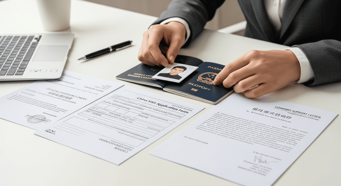 2. Hồ Sơ Xin Visa Công Tác Trung Quốc: Chuẩn Bị Từng Bước