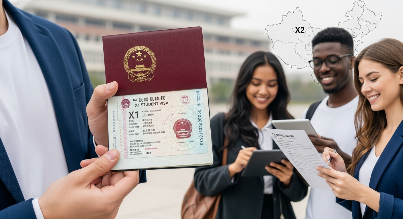Các Loại Visa Nhập Cảnh Trung Quốc Phổ Biến (Tập trung cho Du học)