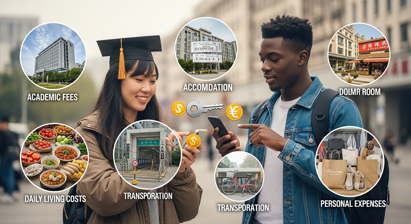 Các yếu tố ảnh hưởng trực tiếp đến dự trù kinh phí du học Trung Quốc