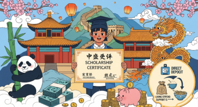 học bổng du học Trung Quốc có hỗ trợ sinh hoạt