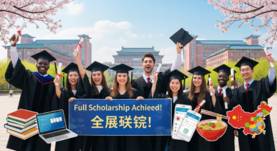 học bổng toàn phần Trung Quốc bao gồm gì