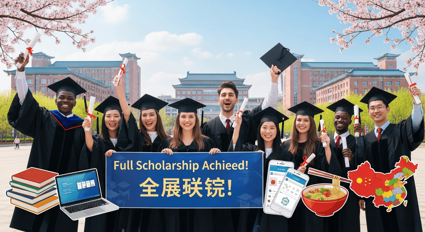 học bổng toàn phần Trung Quốc bao gồm gì