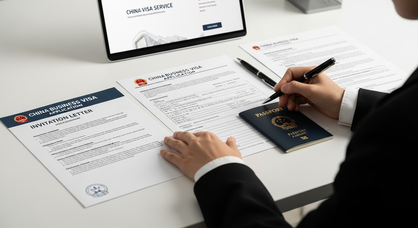 Hướng Dẫn Chi Tiết Thủ Tục Xin Visa Thương Mại Trung Quốc