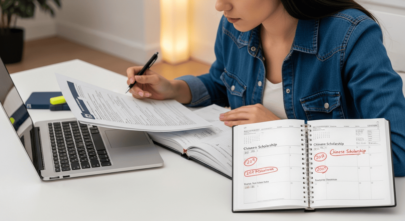 III. Các Mốc Thời Gian Quan Trọng và Lưu Ý Khi Xin Học Bổng Trung Quốc