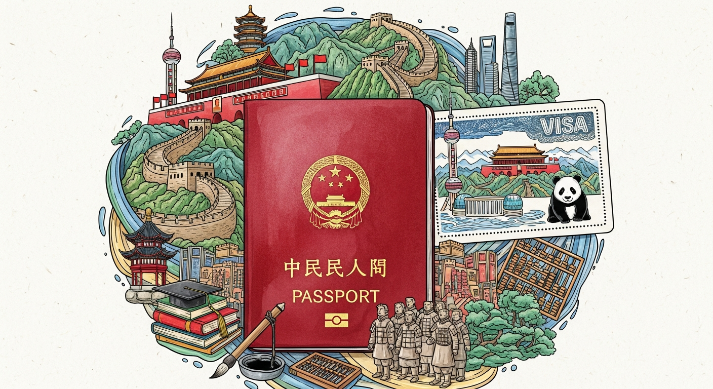 visa du lịch Trung Quốc 1 lần