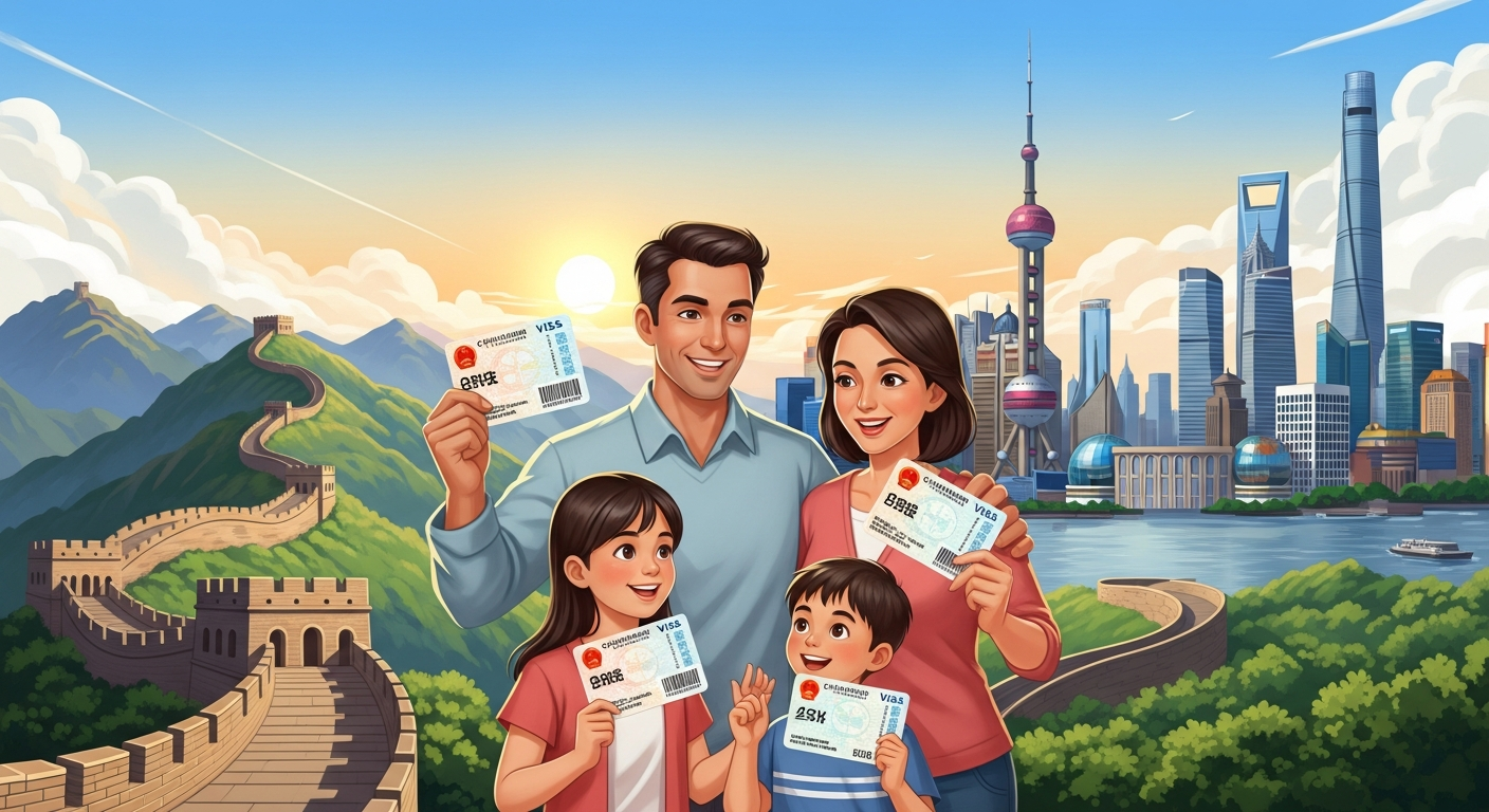 visa du lịch Trung Quốc nhiều lần