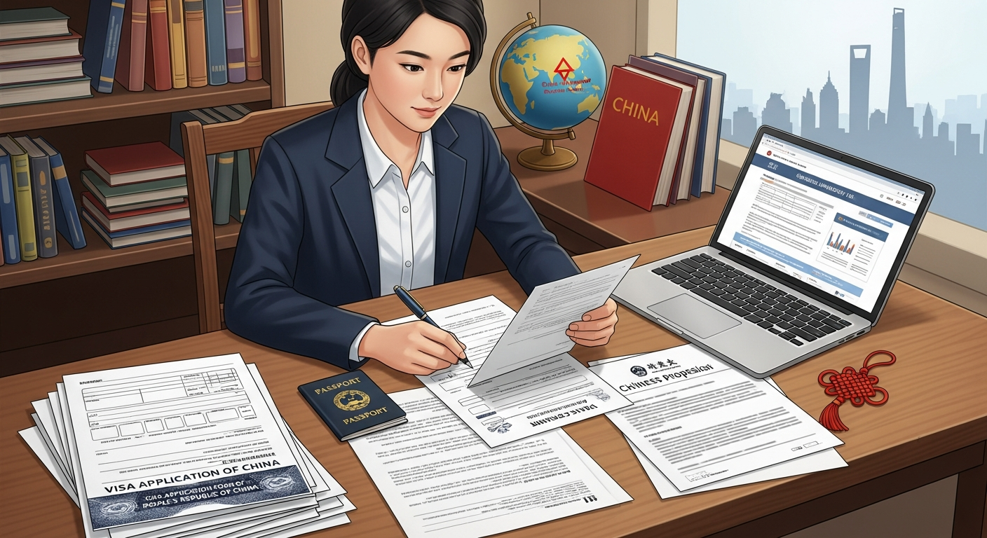 visa thương mại Trung Quốc