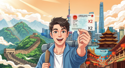 visa X2 Trung Quốc (ngắn hạn)
