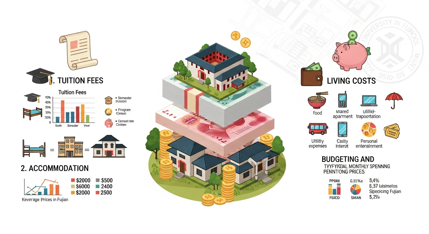 chi phí du học tại Phúc Kiến