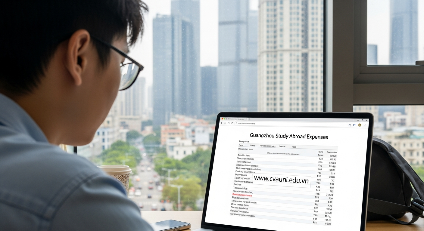 Chi Tiết Các Khoản Mục Chi Phí Du Học Tại Quảng Châu