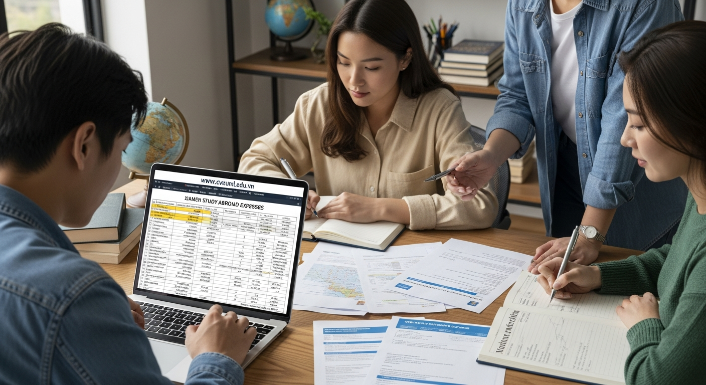 Những yếu tố cần lưu ý khi dự trù chi phí du học Hạ Môn