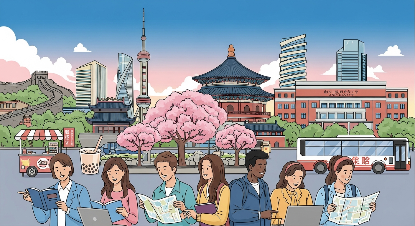 thành phố rẻ để du học Trung Quốc